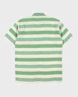 DSWT 1980s Sisley Oversized Striped Short Sleeve Shirt - XS