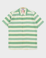 DSWT 1980s Sisley Oversized Striped Short Sleeve Shirt - S