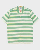 DSWT 1980s Sisley Oversized Striped Short Sleeve Shirt - M