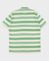 DSWT 1980s Sisley Oversized Striped Short Sleeve Shirt - M