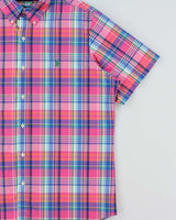Vintage Ralph Lauren Plaid Classic Fit Short Sleeve Shirt - L