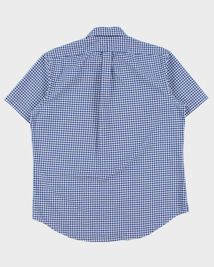 Vintage Ralph Lauren Gingham Regular Fit Short Sleeve Shirt - L
