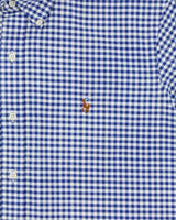 Vintage Ralph Lauren Gingham Regular Fit Short Sleeve Shirt - L