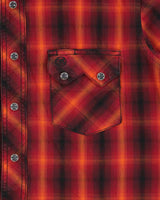 Vintage Y2K 00s Wrangler Plaid Snap Button Short Sleeve Western Shirt - S