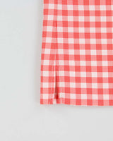 Vintage 1970s Jantzen Made In Canada Glen Check Short Sleeve Shirt - L
