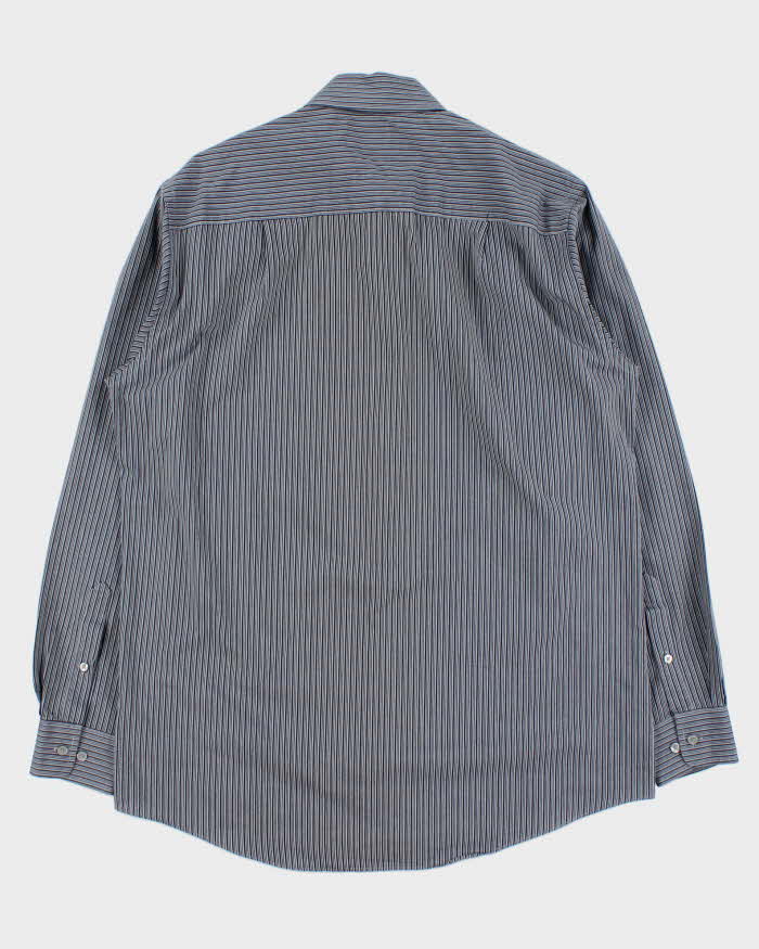 Vintage Y2K 00s Calvin Klein Striped Long Sleeve Shirt - L