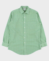 Vintage Brooks Brothers Gingham Long Sleeve Shirt - L