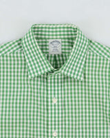 Vintage Brooks Brothers Gingham Long Sleeve Shirt - L