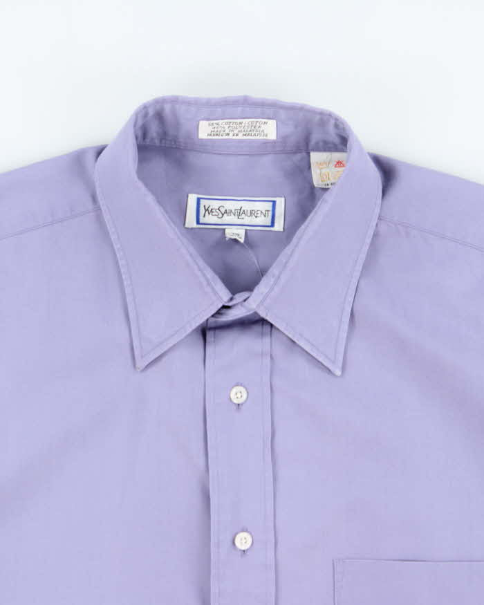 Vintage 1990s Yves Saint Laurent Long Sleeve Shirt - L