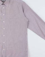 Vintage 1990s Hugo Boss Striped Long Sleeve Shirt - L