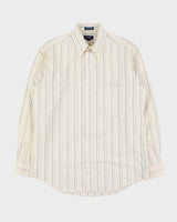 Vintage 1990s Gant Purebred Oxford Striped Long Sleeve Shirt - M
