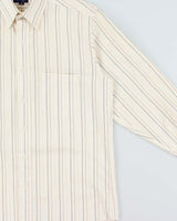 Vintage 1990s Gant Purebred Oxford Striped Long Sleeve Shirt - M