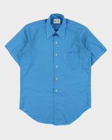 Vintage 1970s Gold Crest By Darby PermaPress Short Sleeve Shirt - M