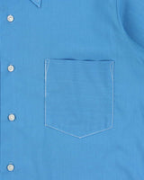 Vintage 1970s Gold Crest By Darby PermaPress Short Sleeve Shirt - M