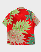 Vintage 1990s Two Paddles Made In USA Hawaiian Shirt - M