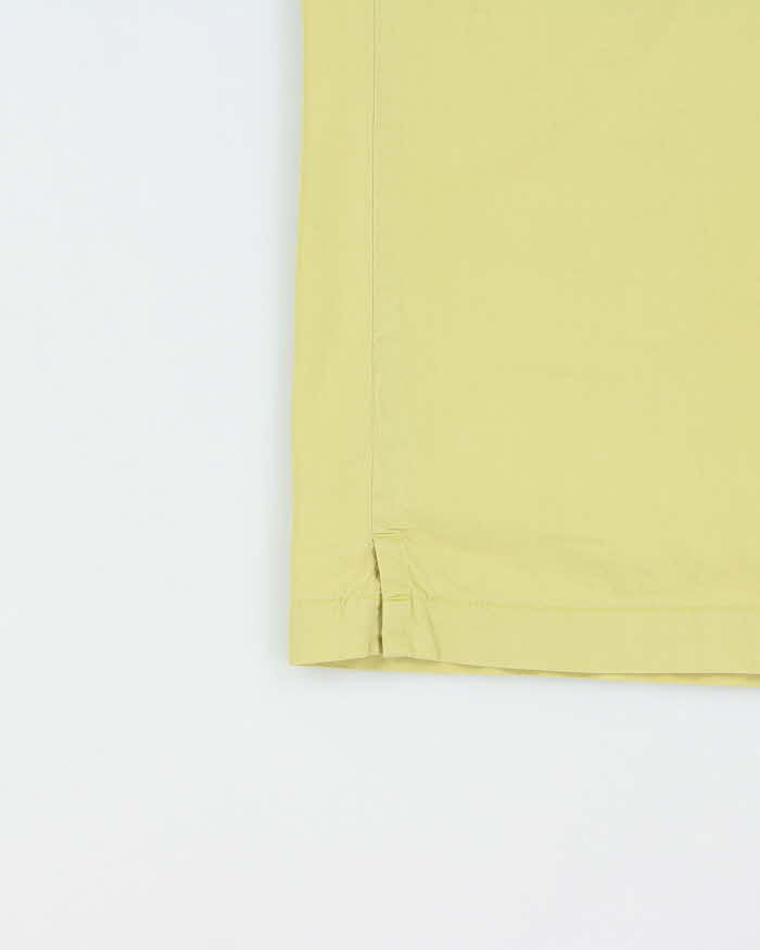 Vintage Y2K 00s Dansen Japan Avocado Green Short Sleeve Pocket Shirt - XL