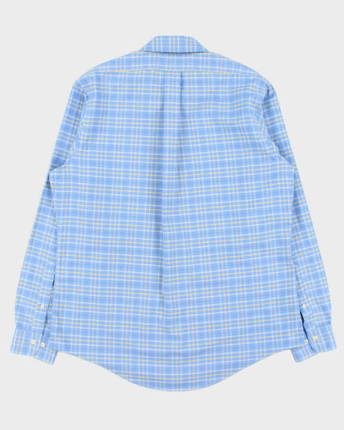 Vintage Brooks Brothers Supima Cotton Plaid Slim Fit Long Sleeve Shirt - L