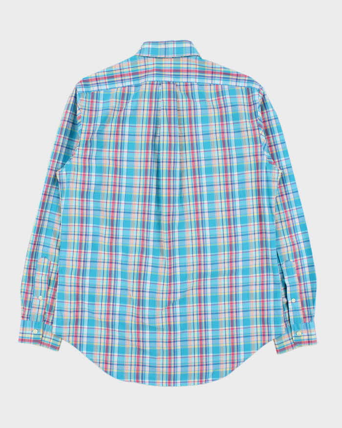 Vintage Ralph Lauren Plaid Classic Fit Long Sleeve Shirt - M