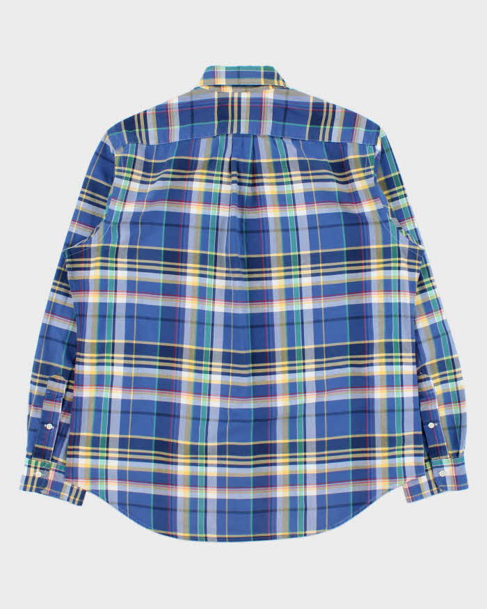 Vintage Ralph Lauren Plaid Classic Fit Long Sleeve Shirt - L