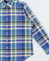 Vintage Ralph Lauren Plaid Classic Fit Long Sleeve Shirt - L