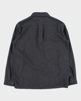 SP22 Patagonia Heavyweight Recycled Hemp Long Sleeve Denim Workwear Shirt - M