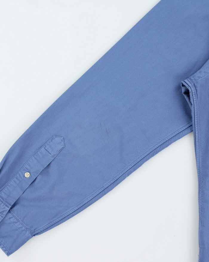Vintage Ralph Lauren Steel Blue Classic Fit Long Sleeve Shirt - XL