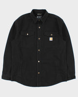 Vintage Carhartt Rugged Flex Loose Fit Long Sleeve Denim Over Shirt - M