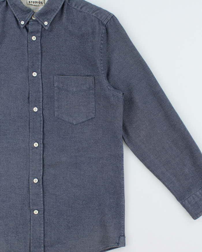 Vintage Acne Studios Isherwood Denim Long Sleeve Shirt - M