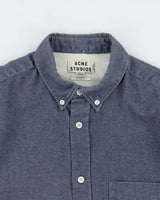 Vintage Acne Studios Isherwood Denim Long Sleeve Shirt - M