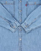 Vintage 2000s Levi's Oversized Denim Long Sleeve Shirt - M