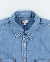 Vintage 2000s Levi's Oversized Denim Long Sleeve Shirt - M