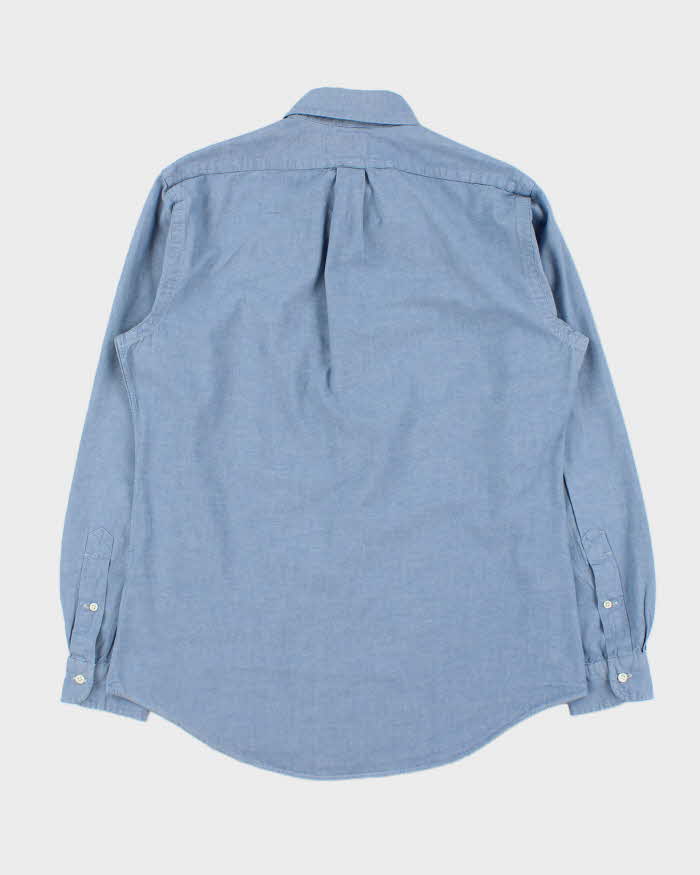 Vintage 1990s Ralph Lauren Long Sleeve Denim Shirt - M