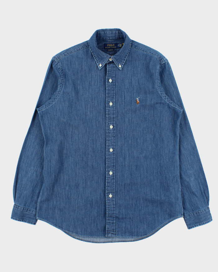 Vintage Ralph Lauren Long Sleeve Denim Shirt - M