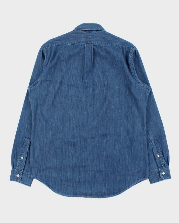 Vintage Ralph Lauren Long Sleeve Denim Shirt - M