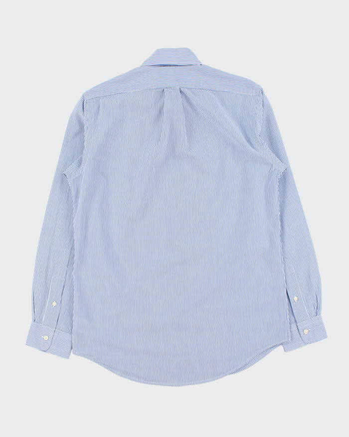 Vintage Ralph Lauren Striped Seersucker Long Sleeve Shirt - S