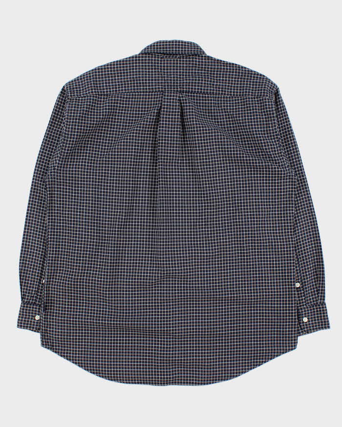 Vintage 1990s Tommy Hilfiger Windowpane Check Long Sleeve Shirt - L