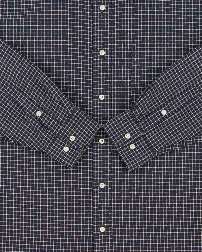 Vintage 1990s Tommy Hilfiger Windowpane Check Long Sleeve Shirt - L