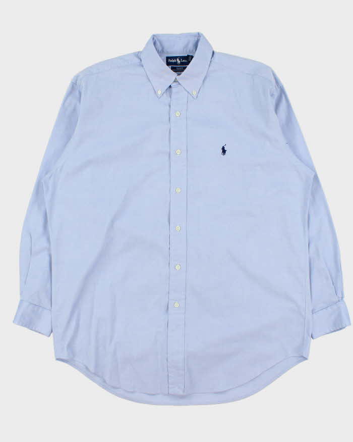 Vintage Y2K 00s Ralph Lauren Blake Chambray Long Sleeve Shirt - M