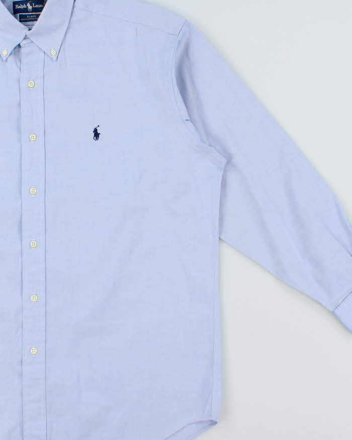 Vintage Y2K 00s Ralph Lauren Blake Chambray Long Sleeve Shirt - M