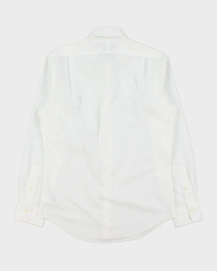 Vintage Polo Ralph Lauren Slim Fit Easy Care Long Sleeve Shirt - M