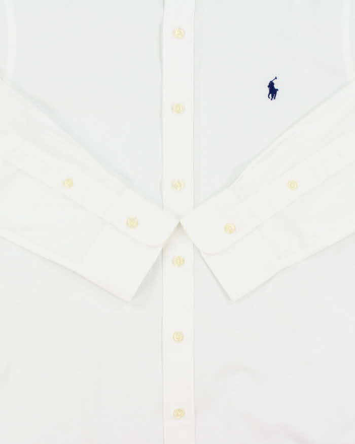 Vintage Polo Ralph Lauren Slim Fit Easy Care Long Sleeve Shirt