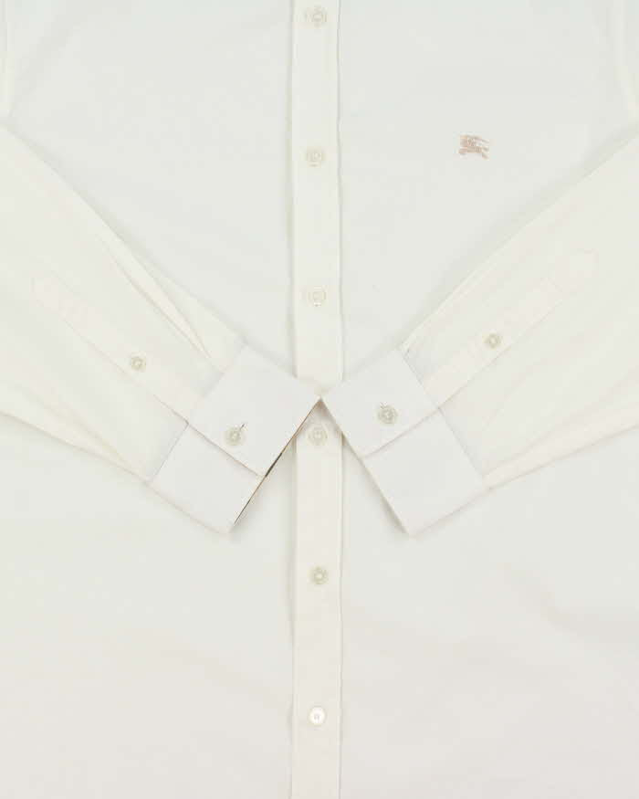 Vintage Y2K 00s Burberry Brit Nova Check Cuff Long Sleeve Dress Shirt - XL