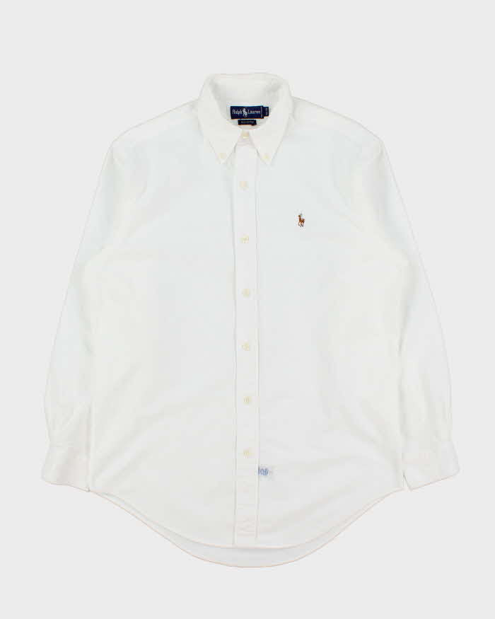 Vintage 1990s Ralph Lauren Classic Fit Long Sleeve Shirt - M