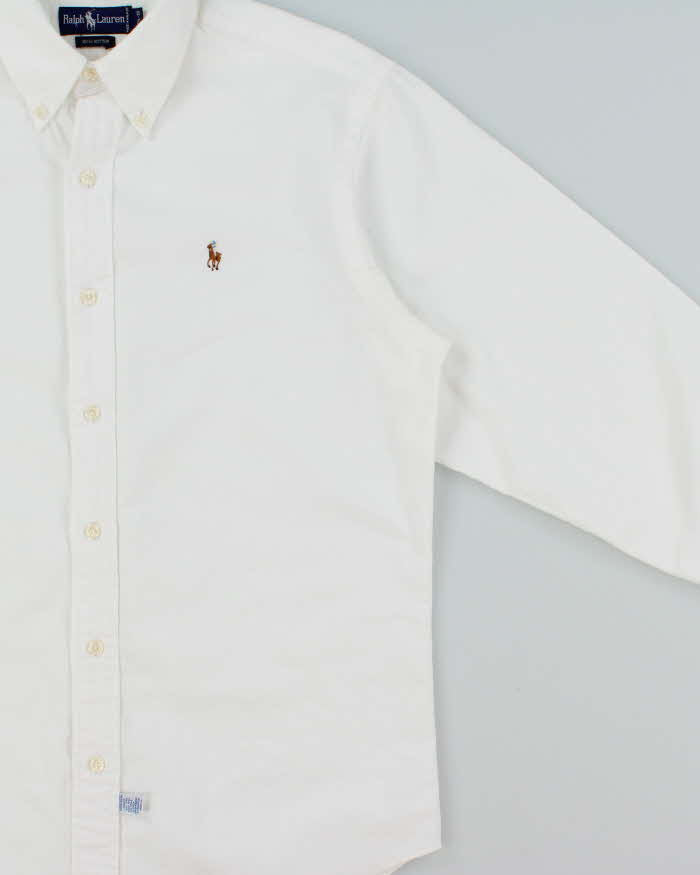 Vintage 1990s Ralph Lauren Classic Fit Long Sleeve Shirt - M