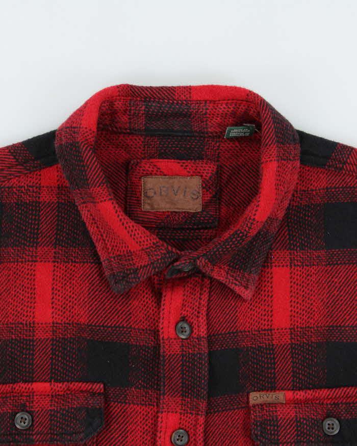 Vintage Orvis Heavyweight Flannel Shirt - L