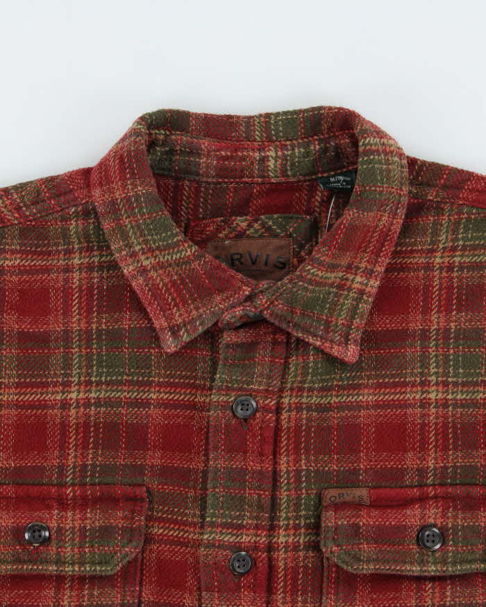 Vintage Orvis Heavyweight Flannel Shirt - M