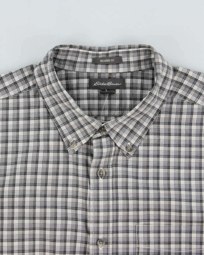 Vintage Eddie Bauer Long Sleeve Check Shirt - L