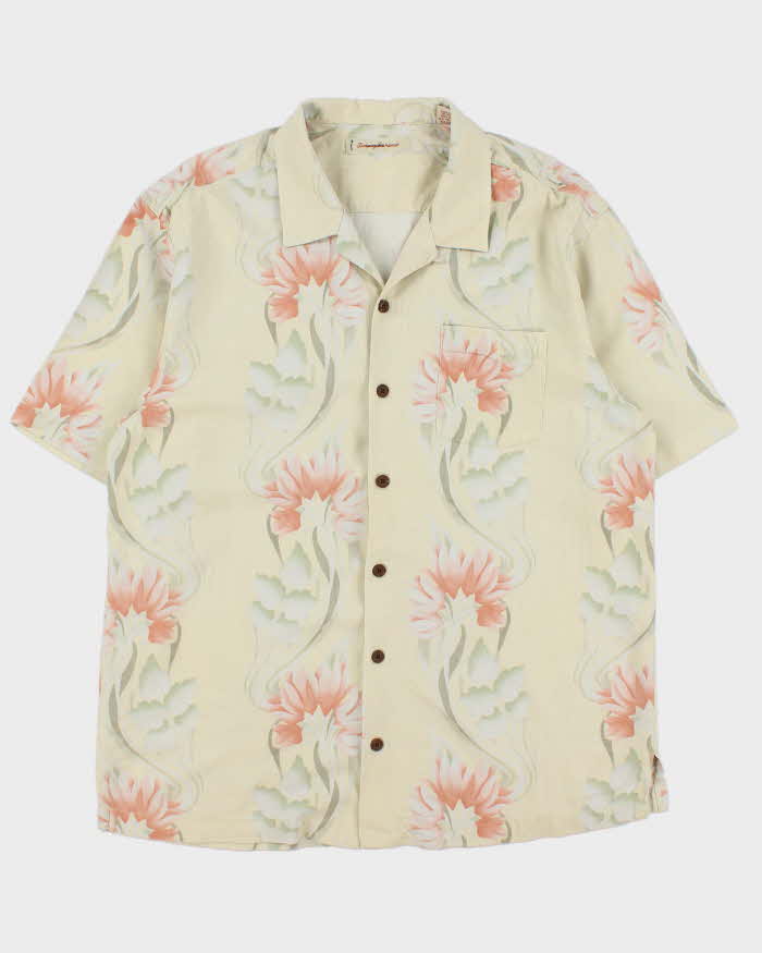 Vintage Tommy Bahama Silk Hawaiian Shirt - XL