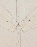 Vintage 1990s Tommy Hilfiger Linen &amp; Cotton Blend Oversized Shirt - L