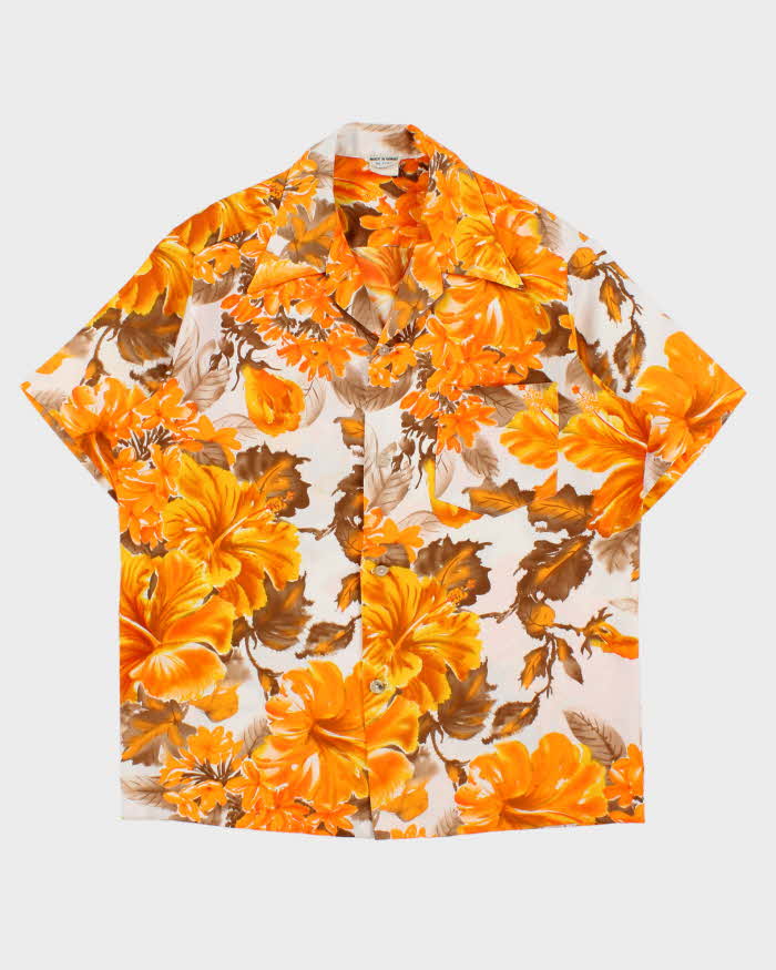 Vintage 1970s Made In Hawaii Hawaiian Shirt - L